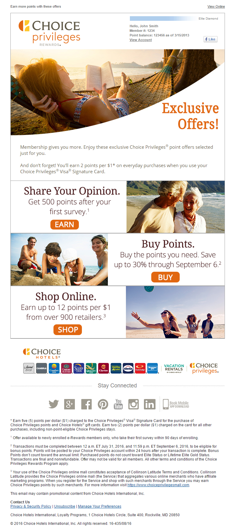 Choice Hotels Emails